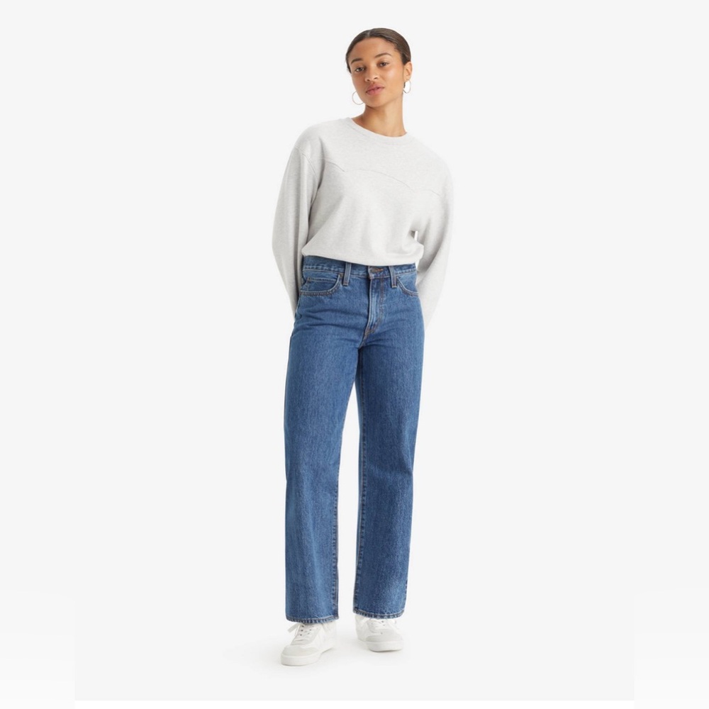 Women’s Levi’s 94 Baggy Jeans Medium Wash